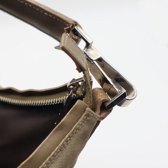 Gucci Nylon Canvas Olive Green Hobo Shoulder Bag - Picture 10 of 11